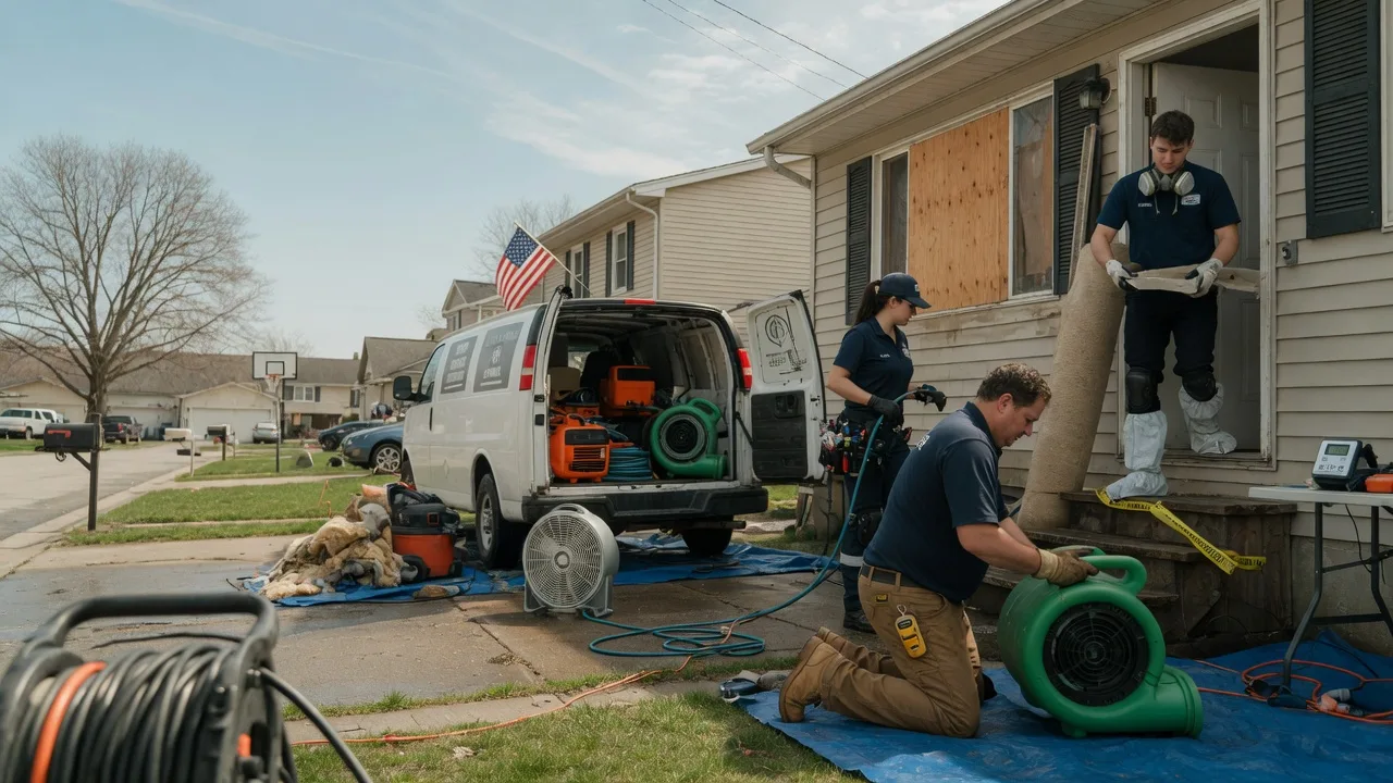 Water Damage Restoration in Waukesha, WI near me
